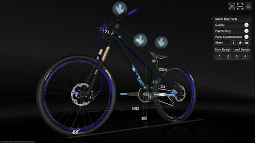 bike 3d configurator截图