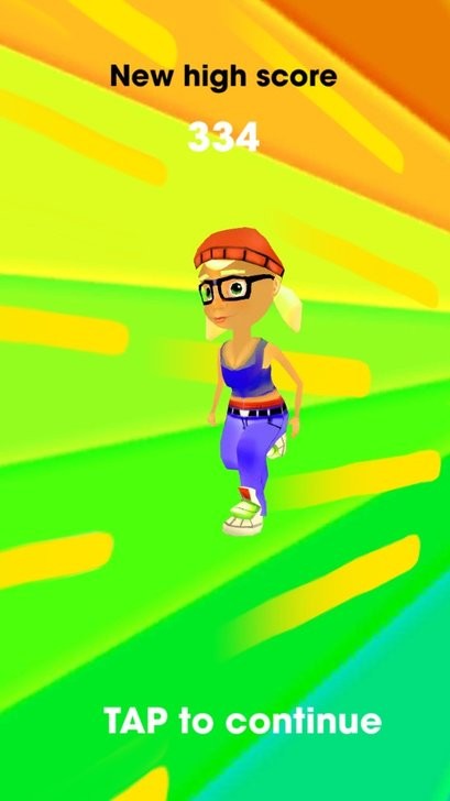 英雄异形地铁力冲刺跑截图