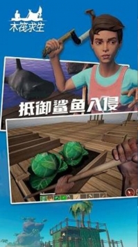 小浪木筏求生截图