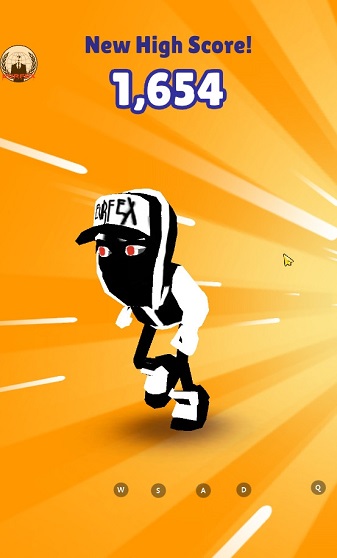 地铁跑酷黑白杰克截图