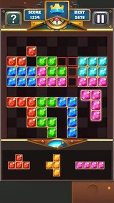方块拼图珠宝截图