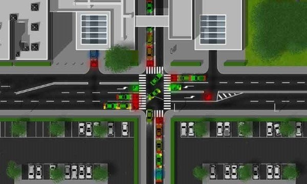 红绿灯模拟器游戏截图