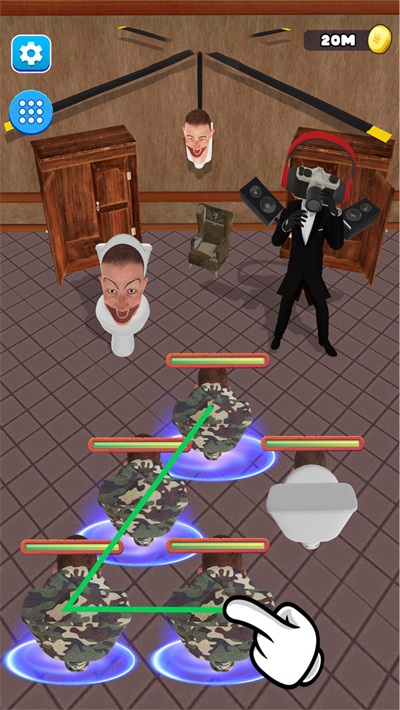 克隆军团合并马桶人截图