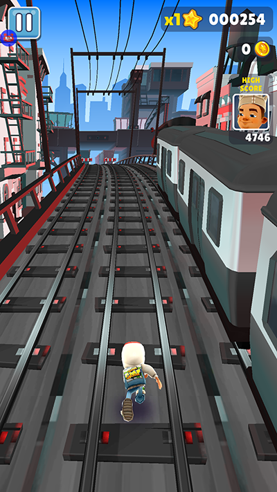 地铁跑酷zbc暗红纽约版截图